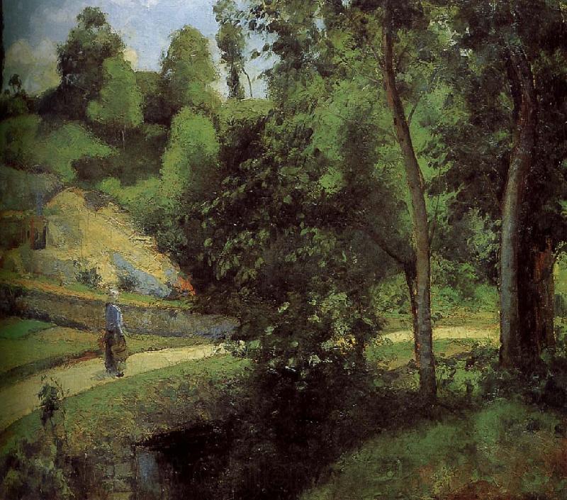 Camille Pissarro Metaponto quarries Schwarz